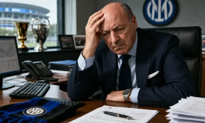 Marotta preoccupato nella sede dell'Inter