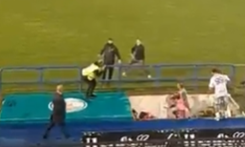 Monopoli Foggia, è follia! Invasione di campo, steward aggredito e rossoneri a un passo dalla Serie D. La ricostruzione di quanto accaduto!