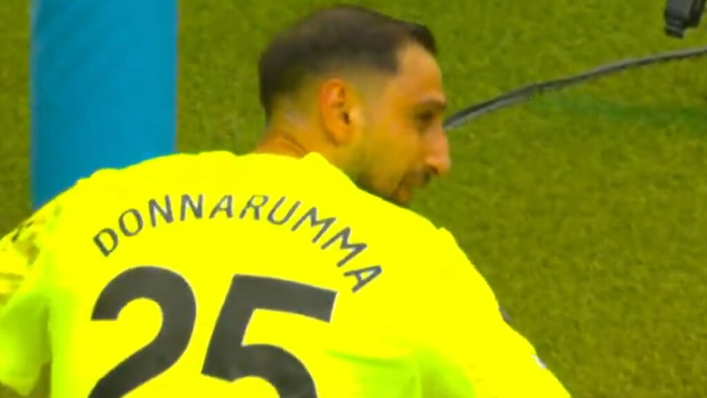 Screen errore donnarumma city arsenal