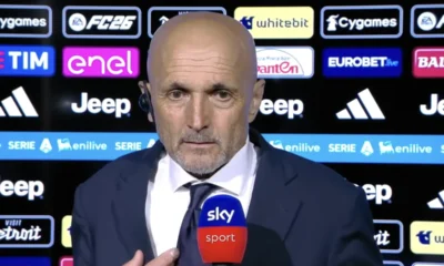 Spalletti parla a Sky nel post gara