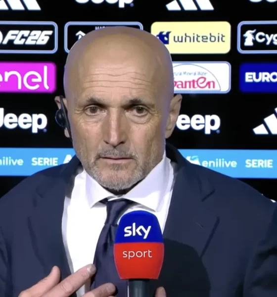 Spalletti parla a Sky nel post gara