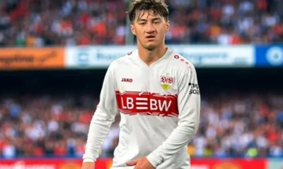 Angelo Stiller con la maglia dello Stoccarda