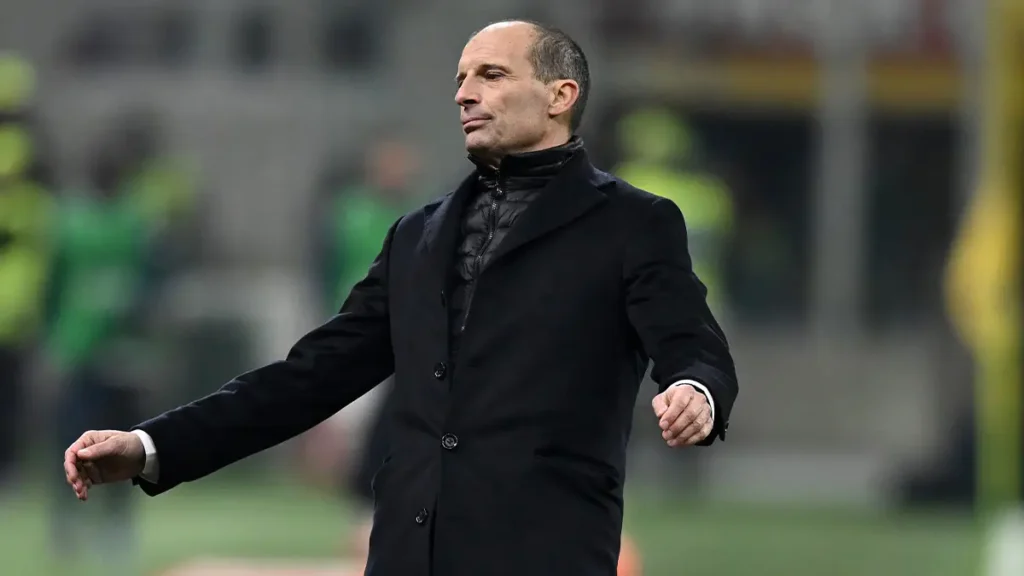 L'allenatore del Milan, Massimiliano Allegri