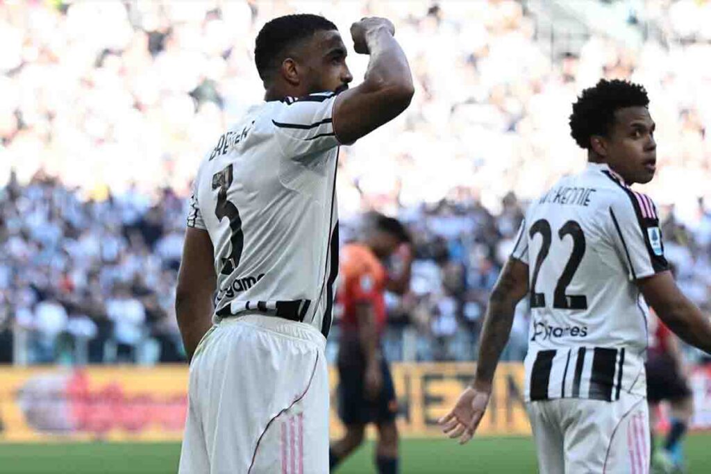 Il difensore della Juventus, Gleison Bremer