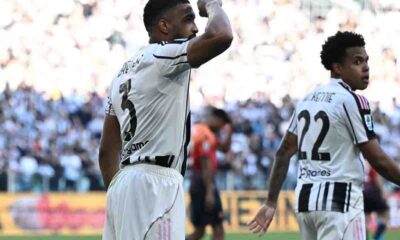 Il difensore della Juventus, Gleison Bremer