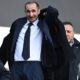 Giorgio Chiellini Juventus in tribuna
