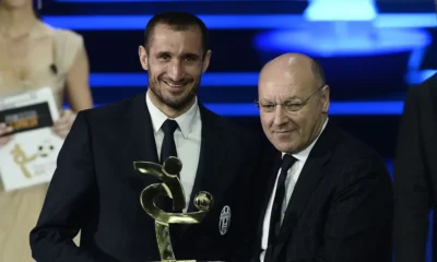 Giorgio Chiellini e Beppe Marotta