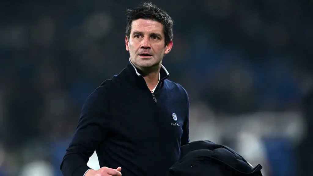 L'allenatore dell'Inter, Cristian Chivu