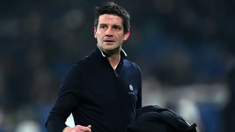L'allenatore dell'Inter, Cristian Chivu