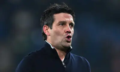 Cristian Chivu in panchina tira un sospiro di sollievo