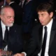 Conte e De Laurentiis che parlano