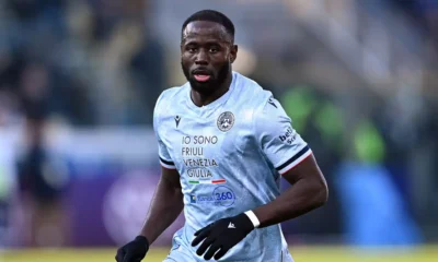 L'attaccante dell'Udinese, Keinan Davis