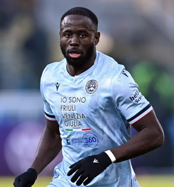 L'attaccante dell'Udinese, Keinan Davis