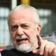 Il presidente del Napoli, Aurelio De Laurentiis