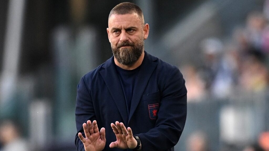L'allenatore del Genoa, Daniele De Rossi