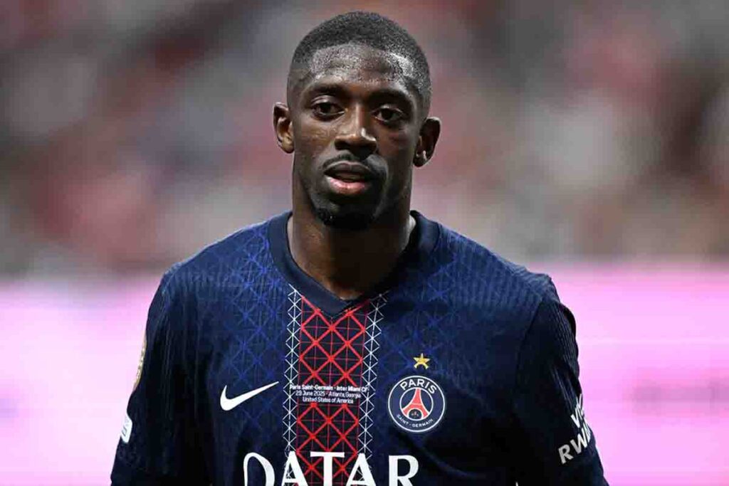 L'attaccante del PSG, Ousmane Dembelé