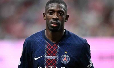 L'attaccante del PSG, Ousmane Dembelé