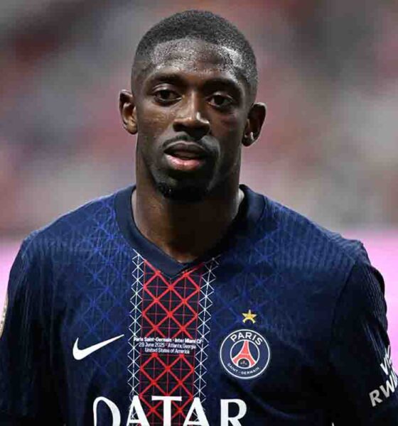 L'attaccante del PSG, Ousmane Dembelé