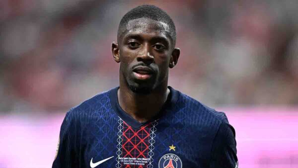 L'attaccante del PSG, Ousmane Dembelé