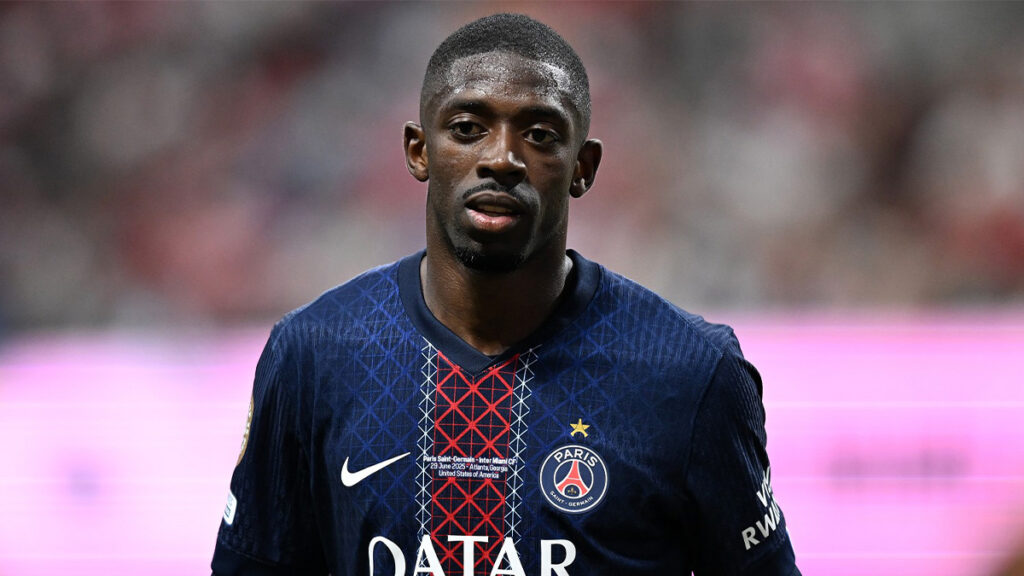Dembele PSG in campo