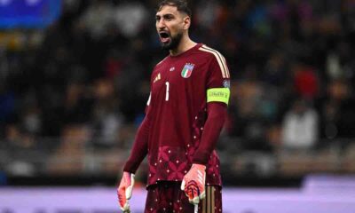 Il portiere e capitano della Nazionale, Gianluigi Donnarumma