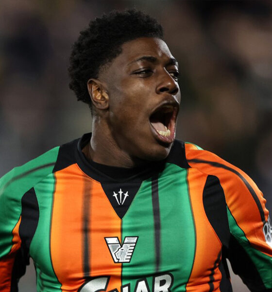Il centrocampista del Venezia, Issa Doumbia