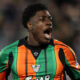 Il centrocampista del Venezia, Issa Doumbia
