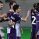 Fiorentina squadra abbraccio