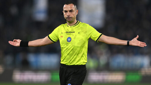 L'arbitro Marco Guida