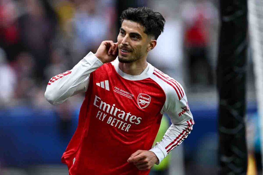 L'attaccante dell'Arsenal, Kai Havertz