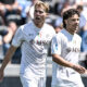 Rasmus Hojlund e Antonio Vergara