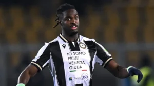 Il difensore dell'Udinese, Oumar Solet