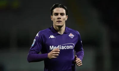 Il centrocampista della Fiorentina, Nicolò Fagioli