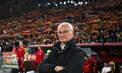 L'ex allenatore della Roma, Claudio Ranieri