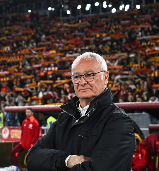 L'ex allenatore della Roma, Claudio Ranieri