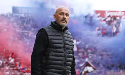 L'allenatore del Bologna, Vincenzo Italiano