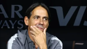 L'allenatore dell'Al Hilal, Simone Inzaghi