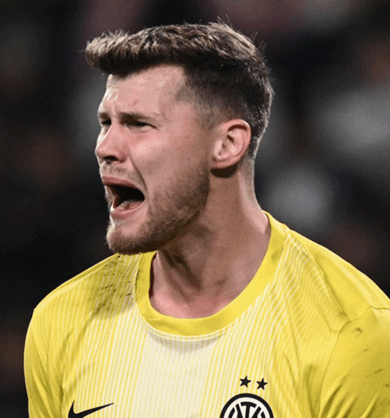 Il portiere dell'Inter, Josep Martinez