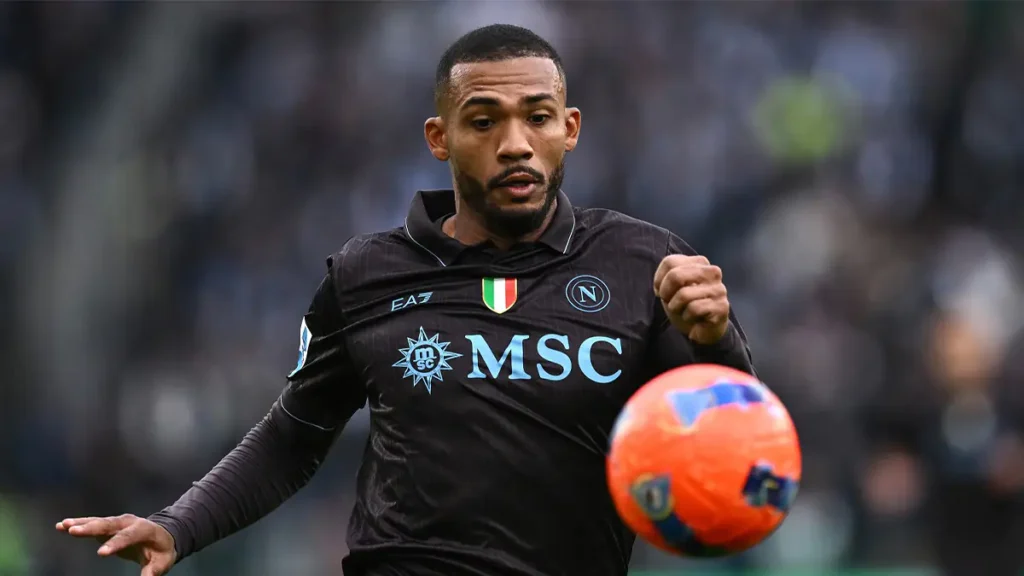 Il difensore del Napoli, Juan Jesus