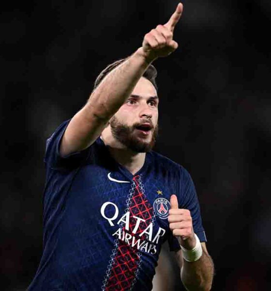 L'attaccante del PSG,Khvicha Kvaratskhelia