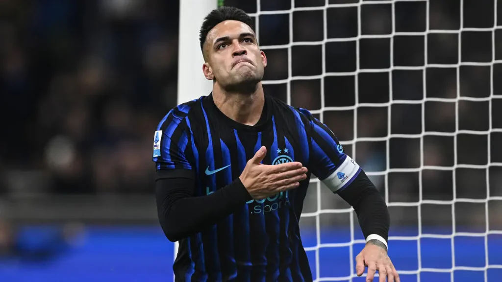 L'attaccante dell'Inter, Lautaro Martinez