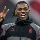 L'attaccante del Milan, Rafael Leao