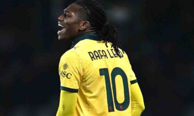 L'attaccante del Milan, Rafael Leao