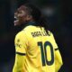 L'attaccante del Milan, Rafael Leao