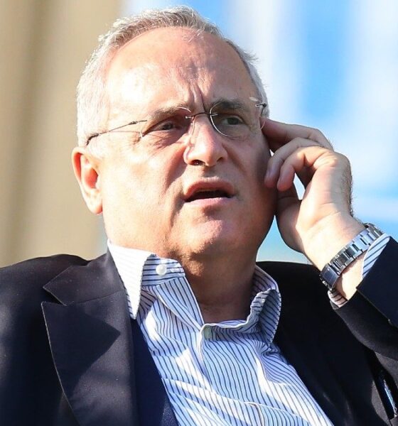 Claudio Lotito, presidente della Lazio