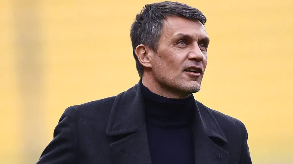 L'ex dirigente del Milan, Paolo Maldini