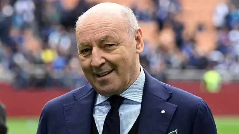 Il presidente dell'Inter, Beppe Marotta