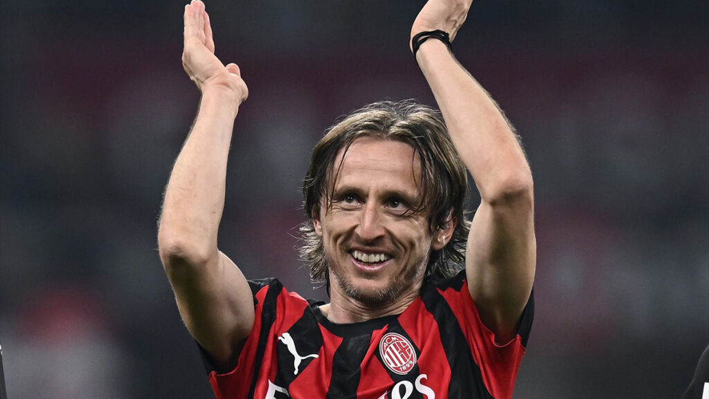Modric Milan applaude ed esulta (27/05/2026)