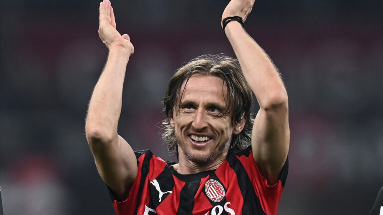 Modric Milan applaude ed esulta (27/05/2026)
