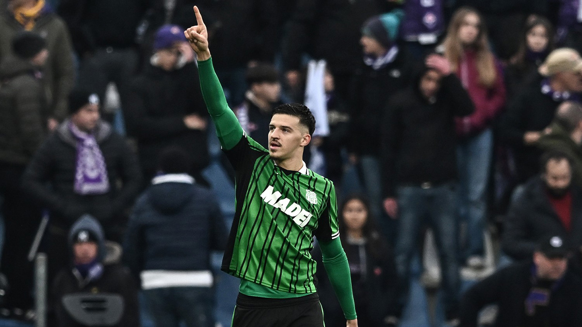 Il difensore del Sassuolo, Tarik Muharemovic